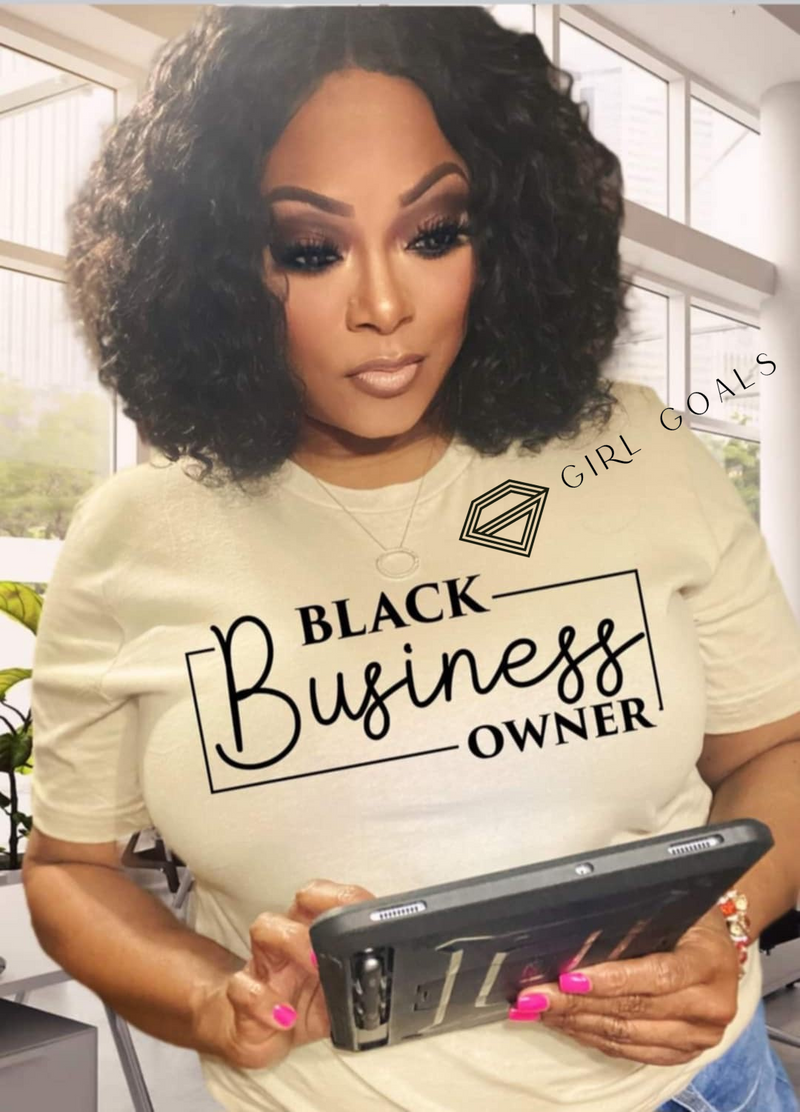 Black Business Owner T-Shirt